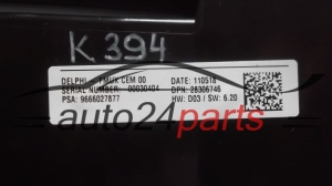 PANEL KLIMATYZACJI NAVI CITROEN PEUGEOT RNEG2 9666027877, 28306746