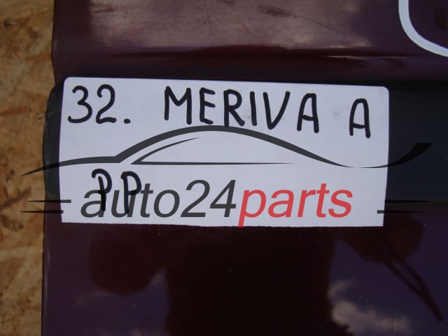 DRZWI PRAWE PRZEDNIE OPEL MERIVA BRAZOWE