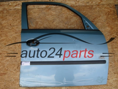 DRZWI PRAWE PRZEDNIE OPEL MERIVA SREBRNE