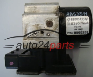 ABS PUMPE BLOCK HYDRAULIKPUMPE STEUERGERÄT RENAULT TRAFIC 8200511146,  93857506, 15052203