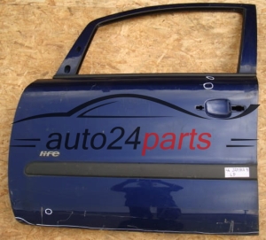 DRZWI LEWE PRZEDNIE OPEL ZAFIRA B  NIEBIESKIE - 46