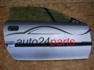 DRZWI PRAWE PRZEDNIE OPEL CALIBRA SREBRNE - 56