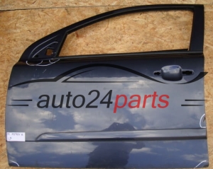 DRZWI LEWE PRZEDNIE OPEL ASTRA H GRANATOWE - 57