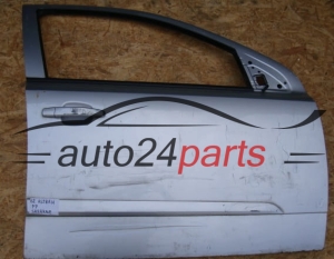 DRZWI PRAWE PRZEDNIE OPEL ASTRA H  SREBRNE - 62