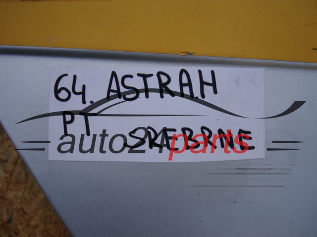 DRZWI PRAWE TYLNE OPEL ASTRA H SREBRNE