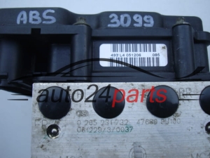 Pompa abs i sterownik NISSAN NOTE 0265231732 476609U100 0265800518