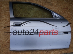 DRZWI PRAWE PRZEDNIE OPEL VECTRA B SREBRNE - 75