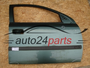 DRZWI PRAWE PRZEDNIE OPEL ASTRA G ZIELONE - 84