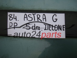 DRZWI PRAWE PRZEDNIE OPEL ASTRA G ZIELONE