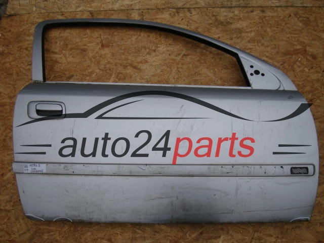 DRZWI PRAWE OPEL ASTRA G 3 HB SREBRNE 3 DRZWIOWA