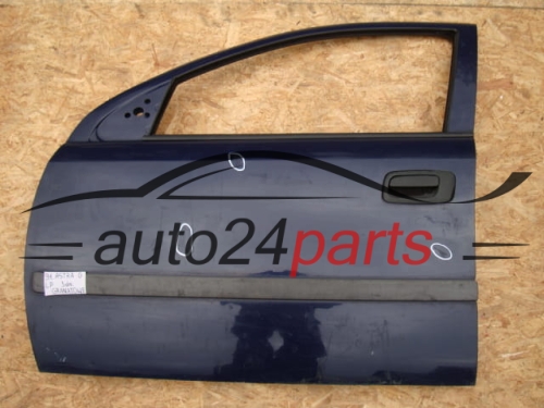 DRZWI LEWE OPEL ASTRA G 3D GRANATOWE