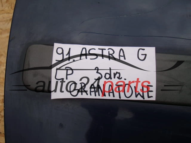 DRZWI LEWE OPEL ASTRA G 3D GRANATOWE