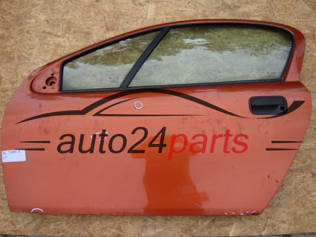 DRZWI LEWE OPEL TIGRA POMARANCZOWE