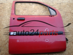 DRZWI PRAWE PRZEDNIE OPEL AGILA CZERWONE - 102