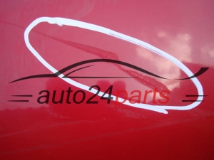 DRZWI PRAWE TYLNE OPEL AGILA CZERWONE