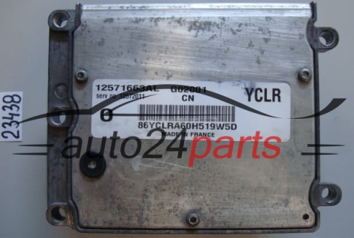 KOMPUTER STEROWNIK SILNIKA OPEL VECTRA C Delphi Delco 12571663AL, 12572011, YCLR