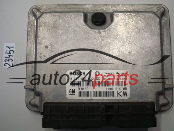 KOMPUTER STEROWNIK SILNIKA OPEL VECTRA 2.0 DTL X20DTL BOSCH 0281001632, 0 281 001 632, 90508977 KW, 90 508 977 KW, 28SA2555