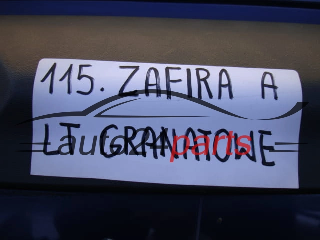 DRZWI LEWE TYLNE OPEL ZAFIRA A NIEBIESKIE