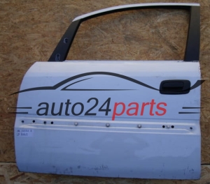 DRZWI LEWE PRZEDNIE OPEL ZAFIRA A BIALE  - 116