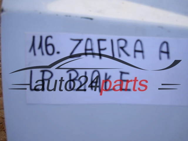 DRZWI LEWE PRZEDNIE OPEL ZAFIRA A BIALE