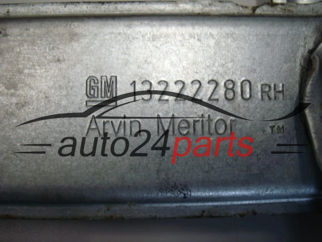 MECHANIZM PODNOSZENIA SZYBY PRAWY PRZOD OPEL CORSA C 3 DRZWI 13222280 RH