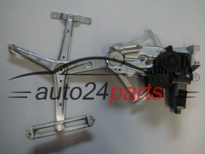 MECHANIZM PODNOSZENIA SZYBY LEWY PRZOD OPEL ASTRA G 90 521 875, 90521875