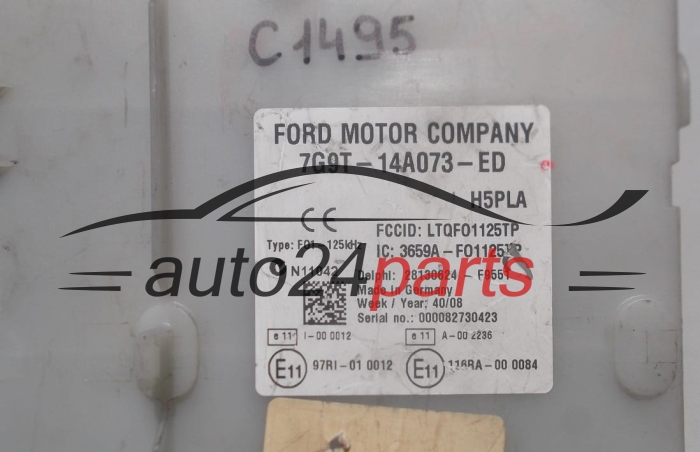 BOITE ELECTRIQUE A RELAIS ET FUSIBLE  FORD Delphi 28130624-F9551, 7G9T-14A073-ED 