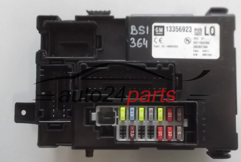 CENTRALKA MODUL KOMFORTU BSI OPEL MERIVA 13356923 LQ