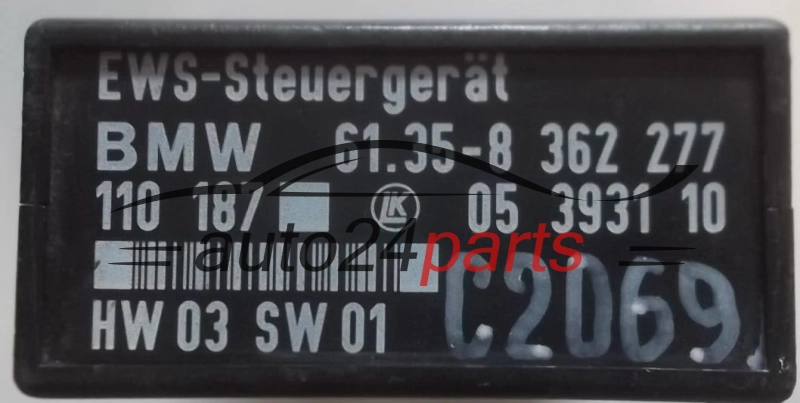 CENTRALKA MODUL EWS BMW E36 61.35-8 362 277, 61358 362277