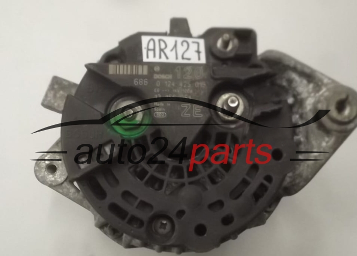 ALTERNATOR OPEL CORSA C COMBO 1.2 1.4 BOSCH 0 124 425 015, 0124425015, 13 156 054 ZE, 13156054 ZE, 120A
