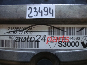 KOMPUTER STEROWNIK SILNIKA RENAULT LAGUNA 2.0 8200444583, 8200668540, 21585899-2A, 215858992A