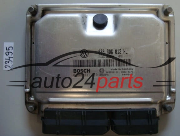 KOMPUTER STEROWNIK SILNIKA VW VOLKSWAGEN POLO 1.9 SDI BOSCH 0281011319, 0 281 011 319, 038906012HL, 038 906 012 HL
