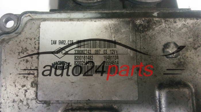 Centralita de motor RENAULT CLIO IAW  5NR2.CIR  IAW5NR2CIR  8200181482  16481134  8200254498
