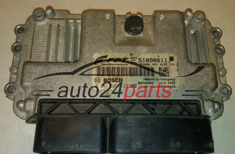 KOMPUTER STEROWNIK SILNIKA LANCIA FIAT ALFA BOSCH 0 261 S05 127, 0261S05127, 51890611