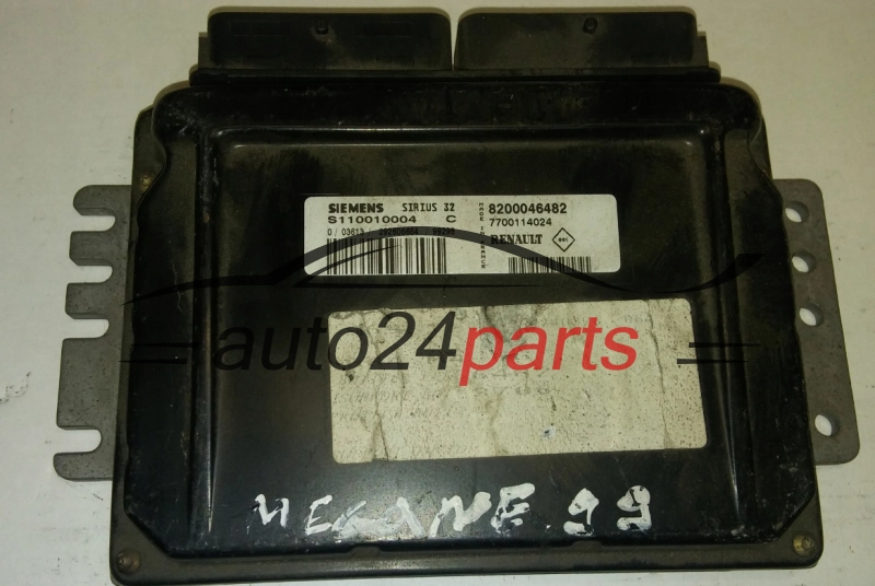 KOMPUTER STEROWNIK SILNIKA RENAULT SIRIUS 32 S110010004C, 8200046482