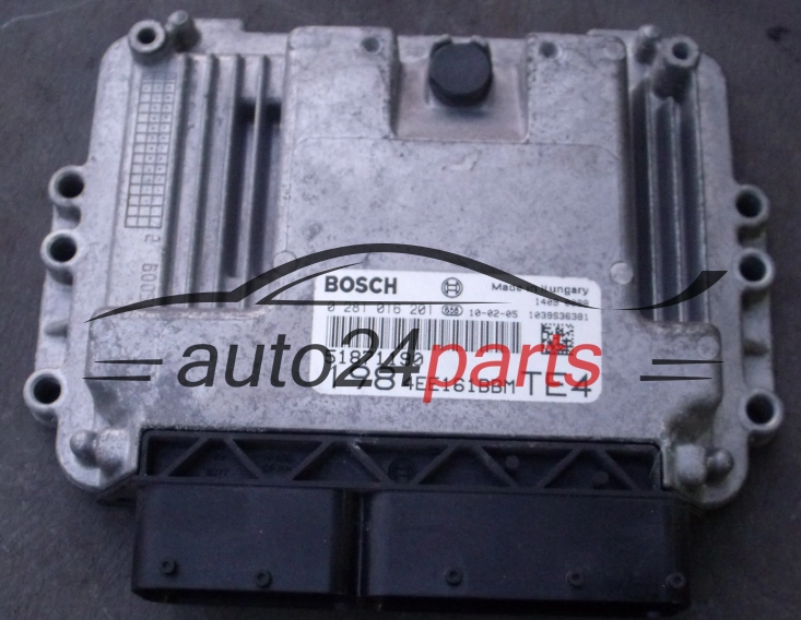 KOMPUTER STEROWNIK SILNIKA FIAT BOSCH 0 281 016 201, 0281016201, 51871190