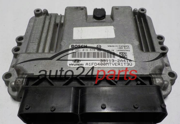KOMPUTER STEROWNIK SILNIKA HYUNDAI BOSCH 0 281 016 578, 0281016578, 39113-2A410, 391132A410