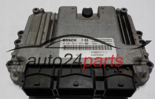 KOMPUTER STEROWNIK SILNIKA RENAULT BOSCH 0 281 014 352, 0281014352, 8200527713