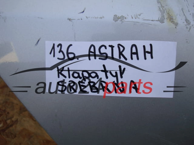 KLAPA TYLNA OPEL ASTRA H SREBRNA
