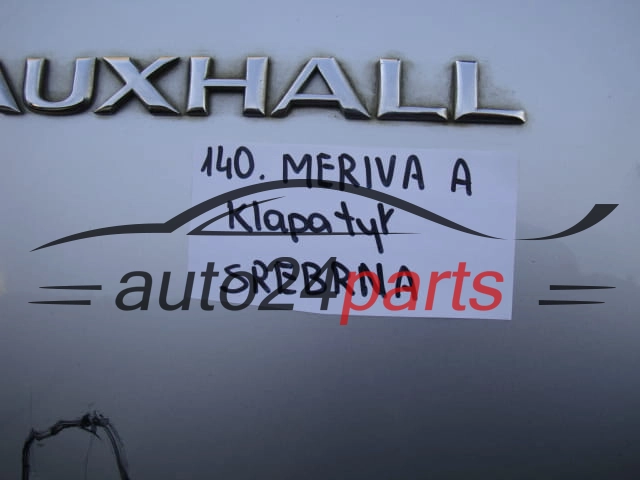 KLAPA TYLNA OPEL MERIVA SREBRNA