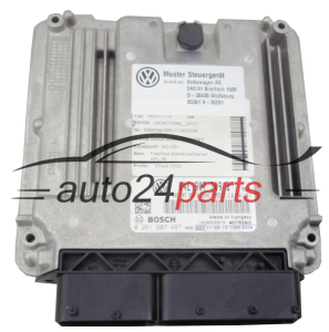 ECU CENTRALITA DE MOTOR VW VOLKSWAGEN BOSCH 0 261 S07 497, 0261S07497, 04E 907 309 B, 04E907309B, MED17.1.6
