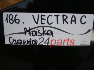 MASKA POKRYWA SILNIKA OPEL VECTRA C CZARNA