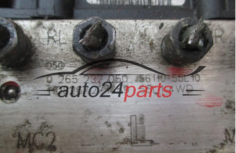ABS POMPA I STEROWNIK FIAT SUZUKI BOSCH 0265237050, 56110-55L10, 5611055L10, 0265800918