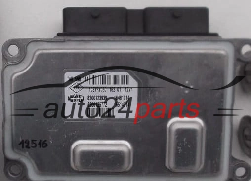 KOMPUTER STEROWNIKA SILNIKA RENAULT CLIO TWINGO 1.2 MAGNETI MARELLI IAW 5NR.TI1, IAW5NRTI1, 8200123939, 16481014, 8200125772, 16514314