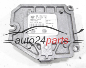 MOTORSTEUERGERÄT ECU STEUERGERÄT OPEL MERIVA 55 355 043, 55355043, SIEMENS 5WK9380
