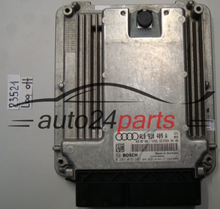 KOMPUTER STEROWNIK SILNIKA AUDI Q7 4.2 TDI 4L0910409A, 4L0 910 409 A, 4L0907409, 4L0 907 409, BOSCH 0281015347, 0 281 015 347, DIESEL EDC17CP24 CCFA 0050 1039S38003
