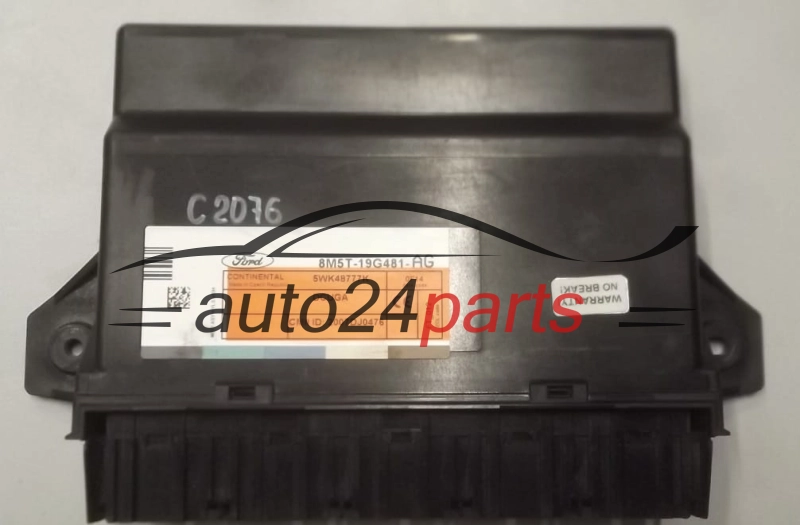 CENTRALKA MODUL STEROWNIK KOMFORTU FORD KUGA SIEMENS 5WK48777K, 8M5T-19G481-AG, 8M5T19G481AG
