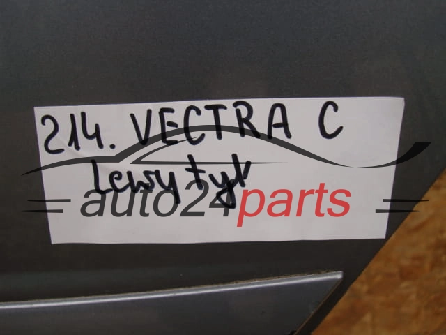 DRZWI LEWE TYLNE OPEL VECTRA C SREBRNE- 214