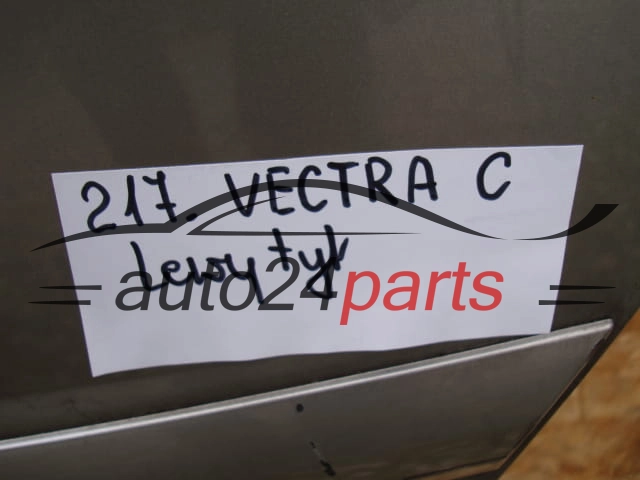 DRZWI LEWE TYLNE OPEL VECTRA C SREBRNE - 217