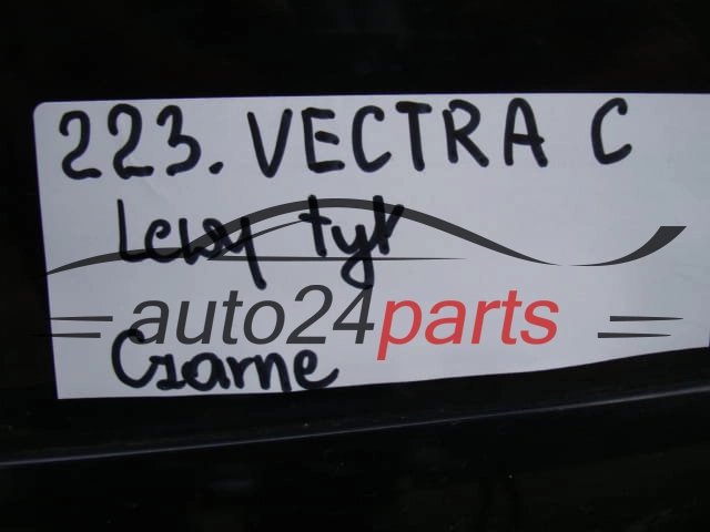 DRZWI LEWE TYLNE OPEL VECTRA C CZARNE - 223